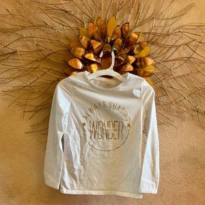 Cat & Jack long sleeve tee, sz M, cozy